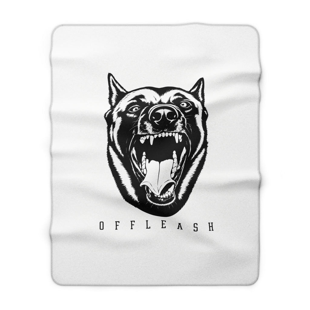 OFFLEASH White Sherpa Blanket