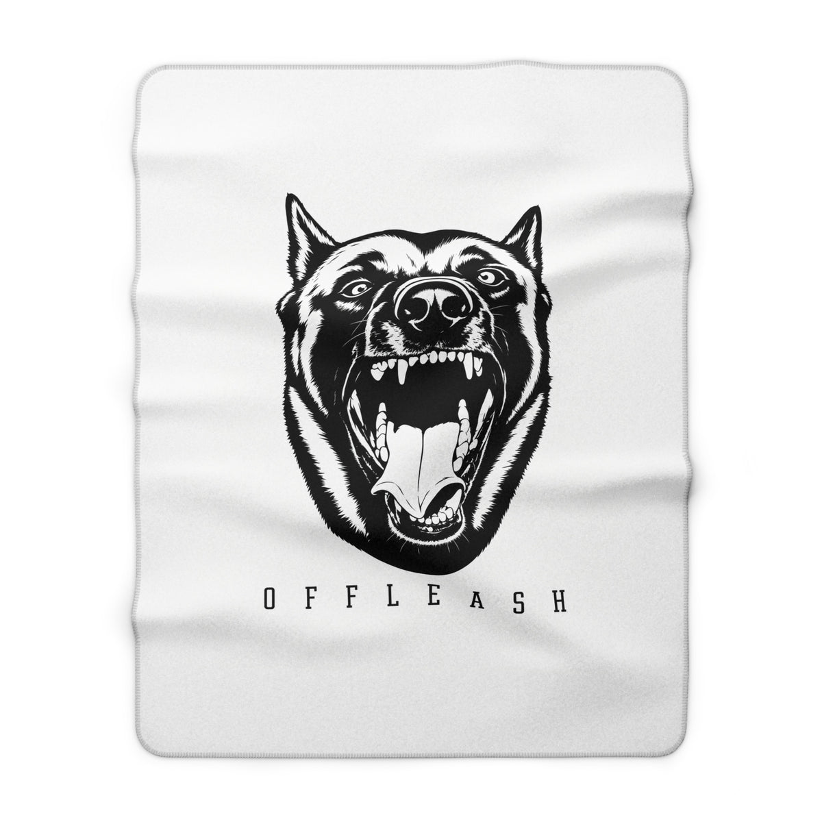 OFFLEASH White Sherpa Blanket