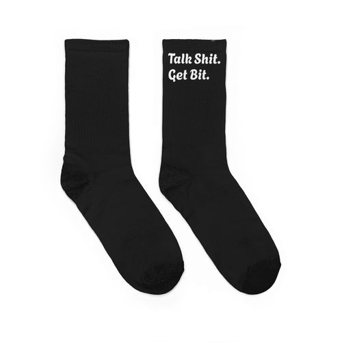 OFFLEASH Black Crew Socks