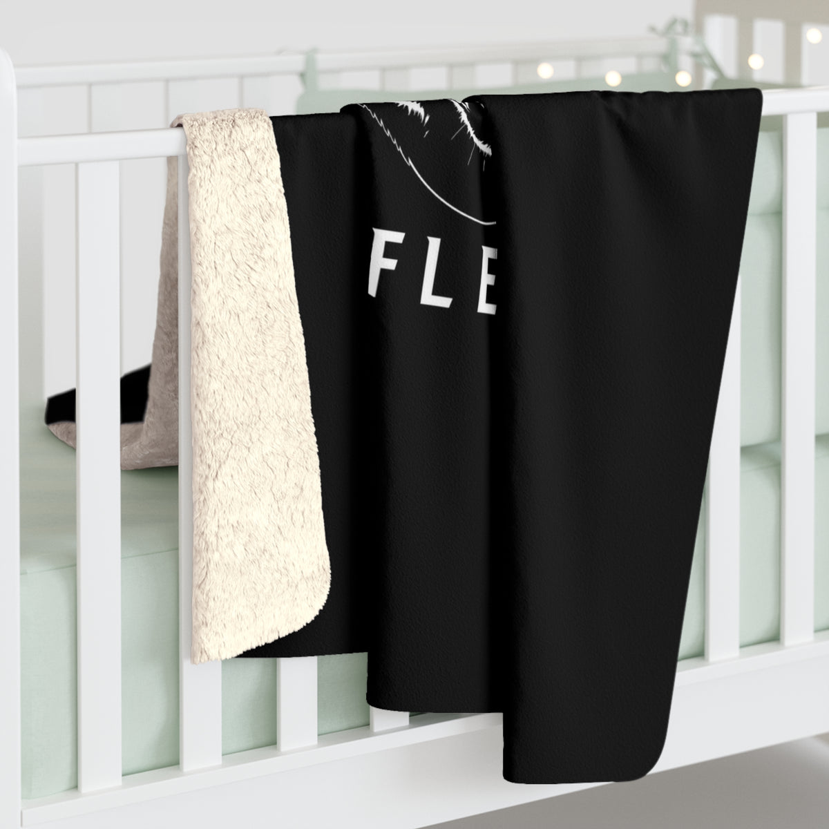 OFFLEASH Black Sherpa Blanket