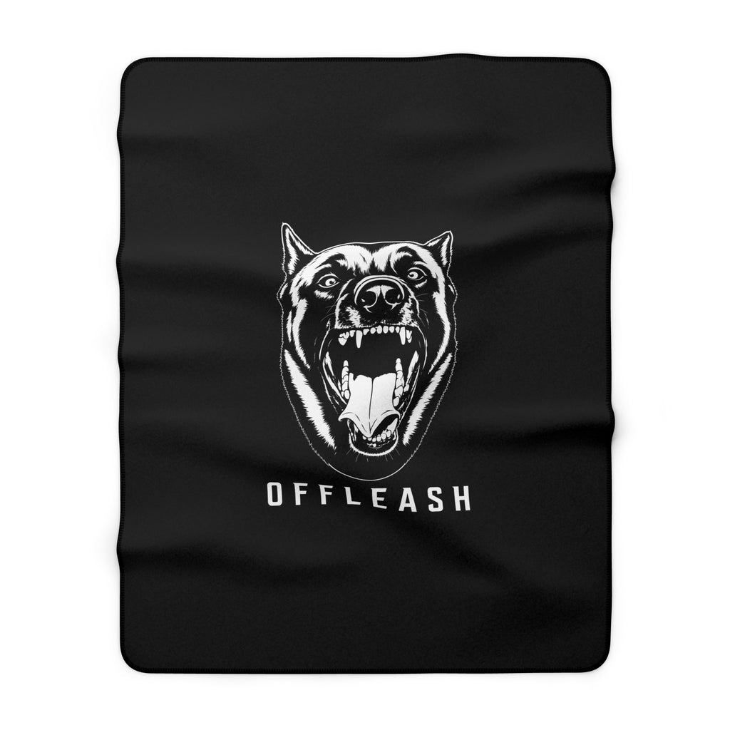 OFFLEASH Black Sherpa Blanket